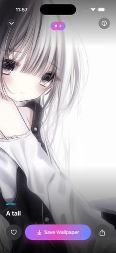 Full-screen wallpaper
